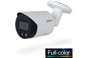 DAHUA (IPC-HFW2449S-S-IL) 1/2.8 4MP 3.6MM SDKART IP67 POE DAHİLİ MİK.FULL COLOR BULLET-30MT